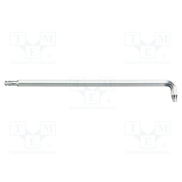 Wrench: Torx®; spherical; TX8; Overall len: