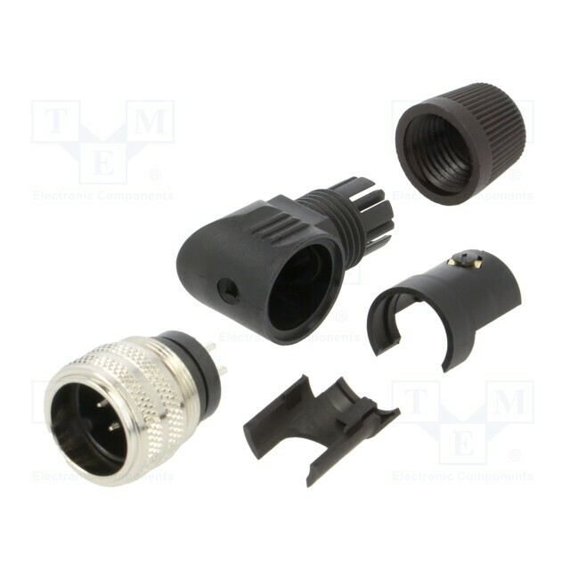 BINDER Connector: M16; plug; male; PIN: