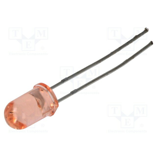 ONSEMI IR transmitter; 5mm; 890nm; diffused