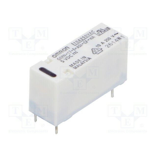 OMRON Electronic Components Relay: electromagnetic; Ucoil: