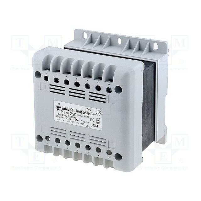 BREVE TUFVASSONS Transformer: mains; 250VA; 400VAC