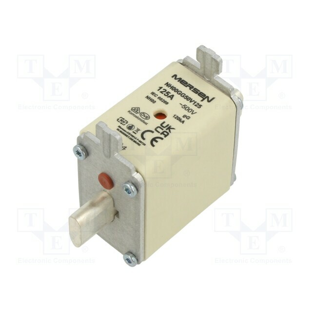 MERSEN Fuse: fuse; NH00; ceramic,industrial