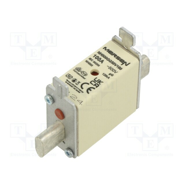 MERSEN Fuse: fuse; NH000; ceramic,industrial