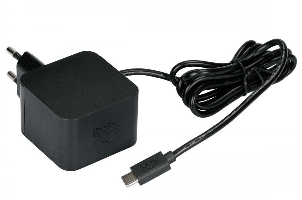 Barošanas bloks Raspberry Official melns 5
