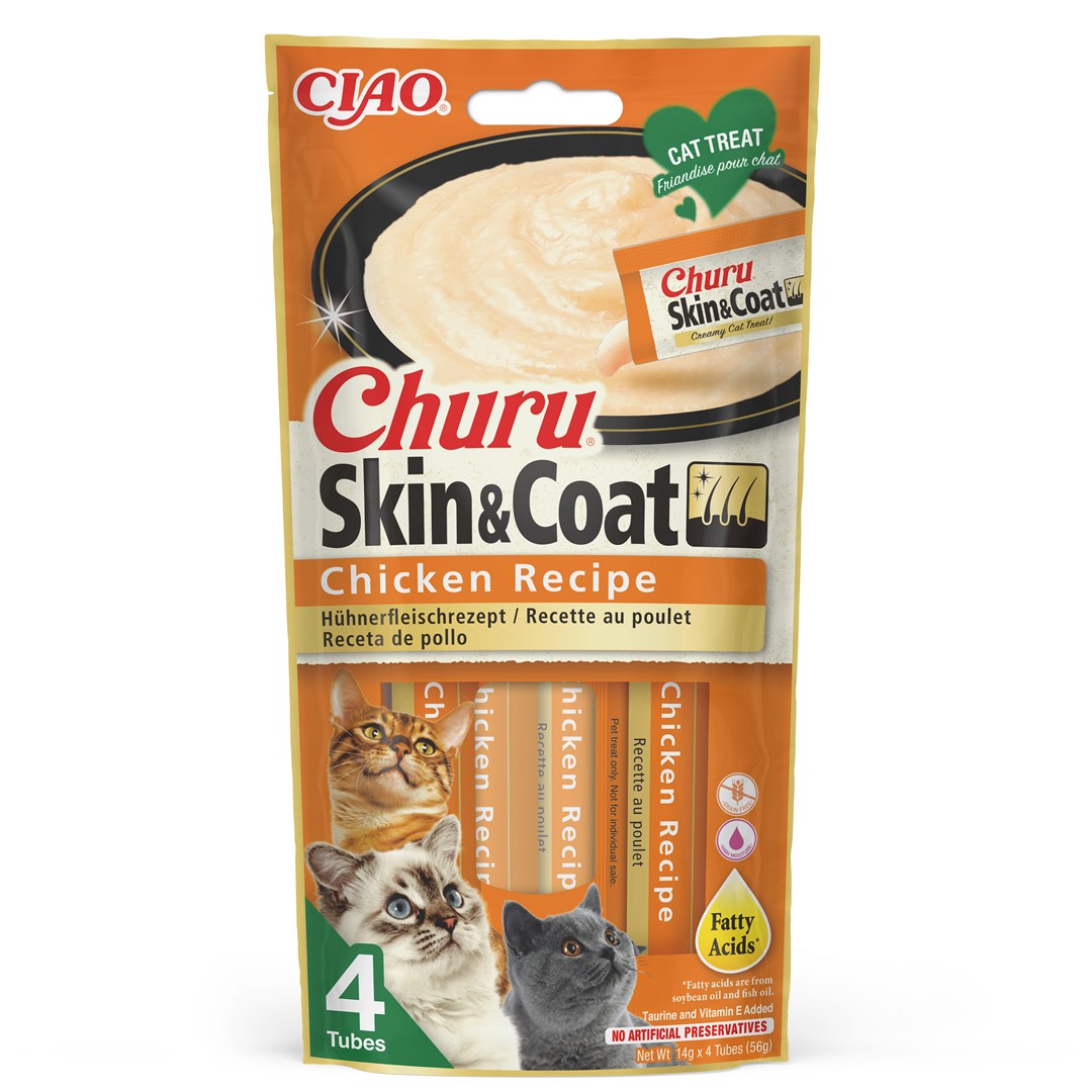 INABA Churu Skin&Coat Chicken recipe -