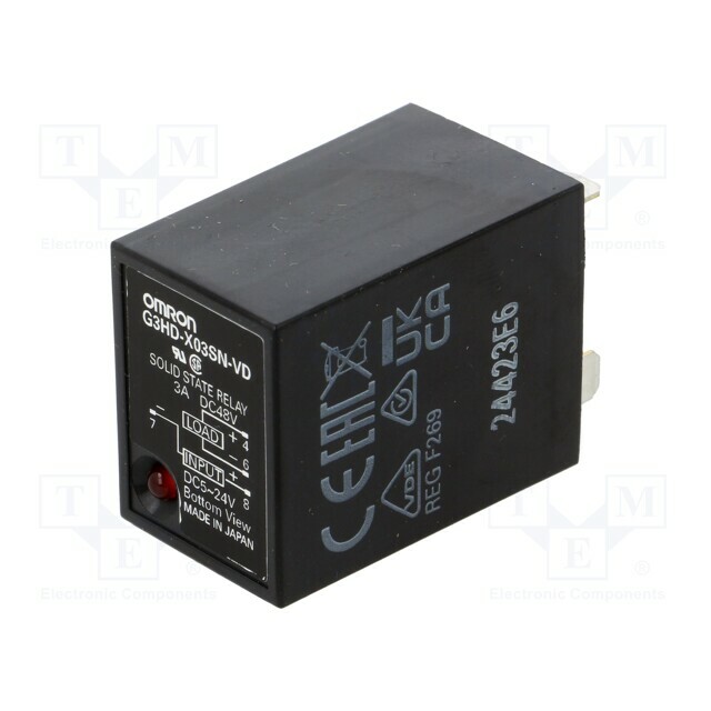 OMRON Relay: solid state; Ucntrl: 5÷24VDC