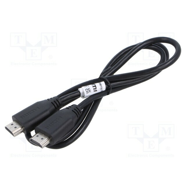 RASPBERRY PI Connection cable; black; 1m