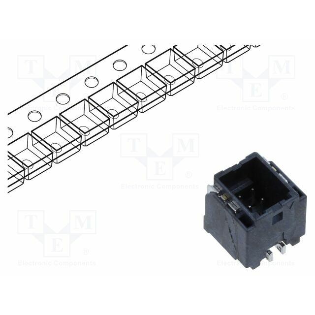 HIROSE Connector: wire-board; socket; male; PIN: