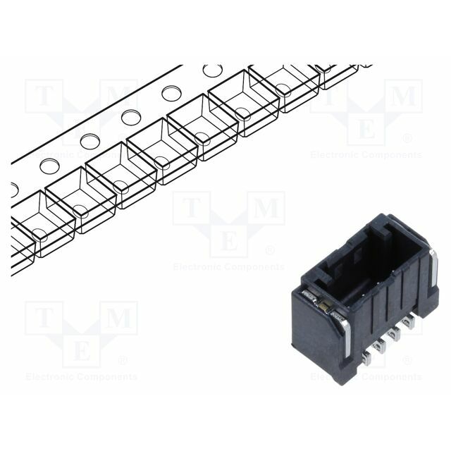 HIROSE Connector: wire-board; socket; male; PIN: