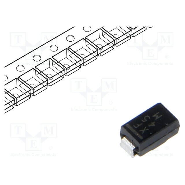 VISHAY Diode: Schottky rectifying; SMA; SMD