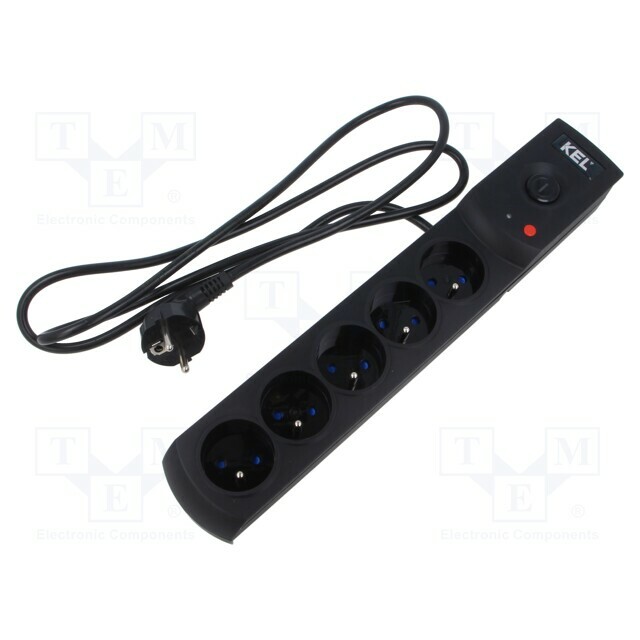 KEL Plug socket strip: protective; Sockets: