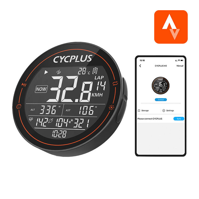 Cycplus M2 bicycle computer - compatibile