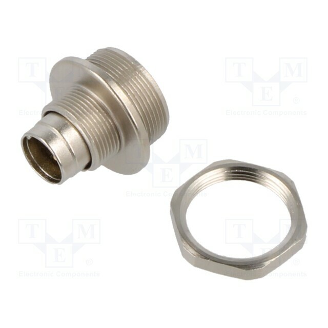 BINDER Connector: M9; socket; male; Plating: