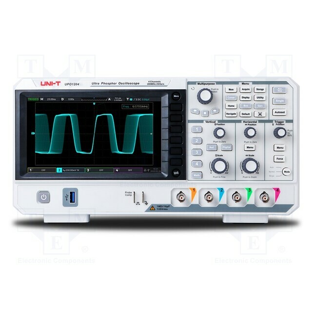 UNI-T Oscilloscope: digital; Ch: 4; 200MHz