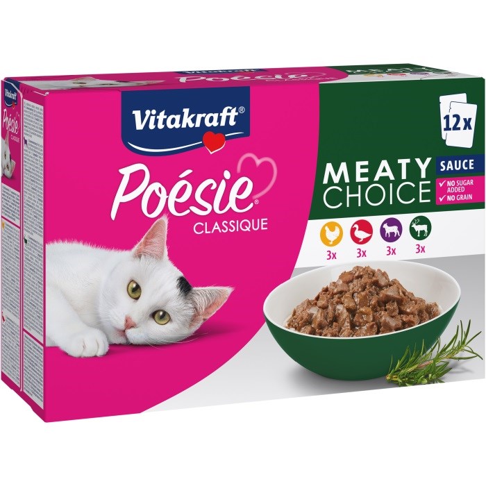 VITAKRAFT Poésie Classique Meaty choice -