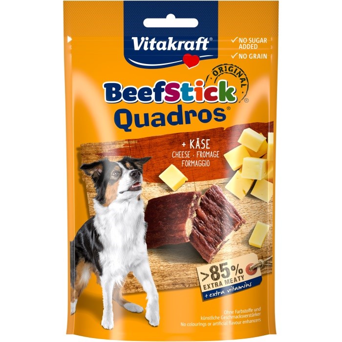 VITAKRAFT Beef Stick Quadros Cheese -