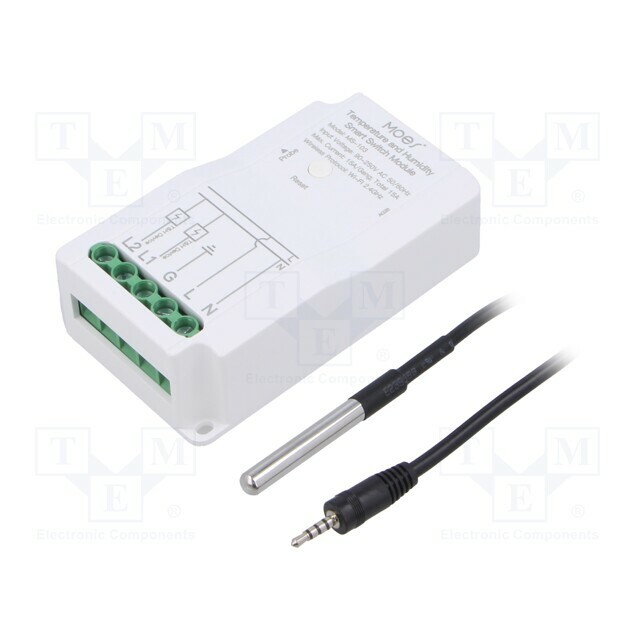 Sensor: temperature; WIFI; 90÷250VAC; wireless; Software: