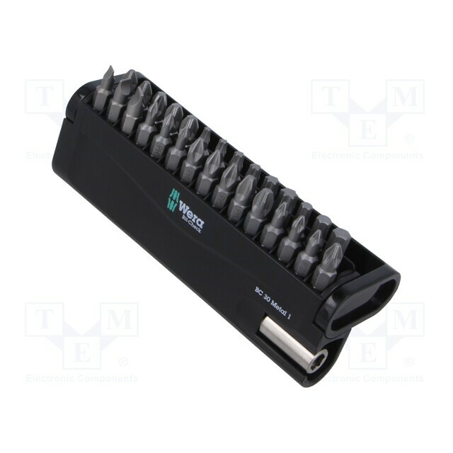 Tools set: screwdriver bits; Holder: C6