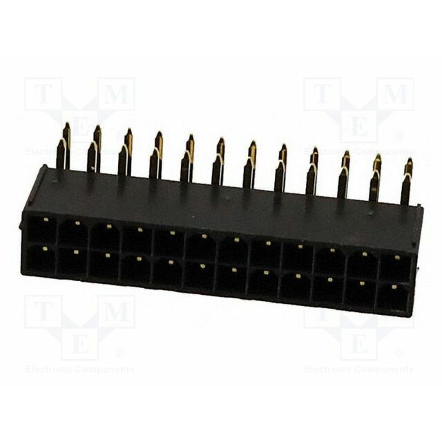 AMPHENOL Connector: wire-board; male; PIN: 24