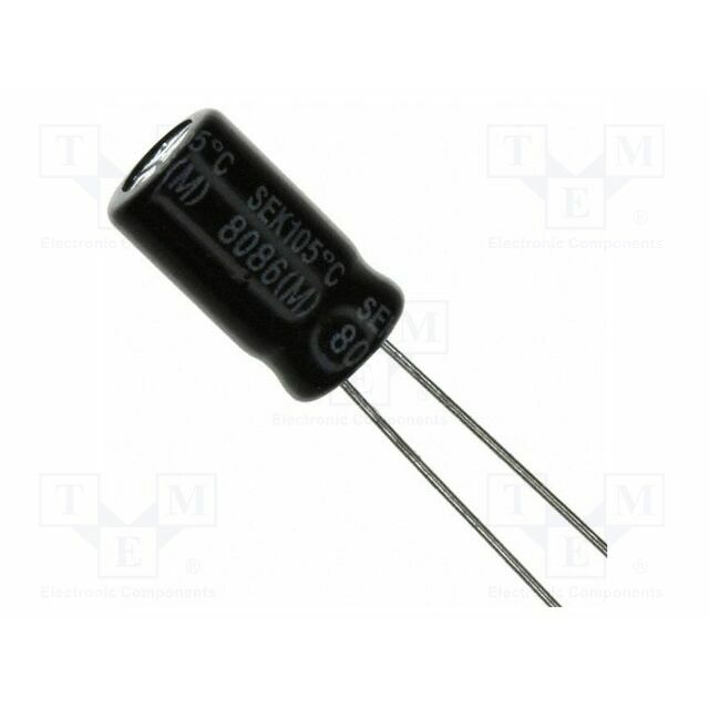 Knowles Corporation Capacitor: electrolytic; THT; 10uF