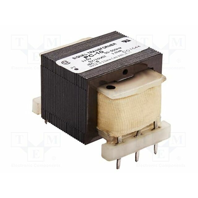 Transformer: encapsulated; 8÷16V; PC; 25.4x34