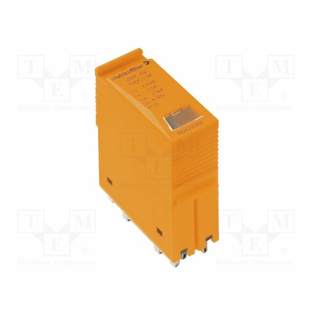 WEIDMÜLLER Surge arrester; Poles: 1; for