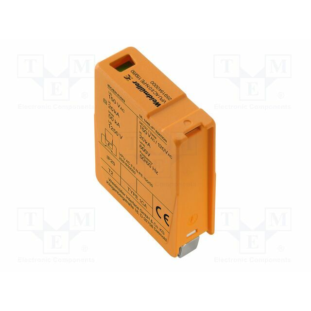 WEIDMÜLLER Surge arrester; Poles: 1; -40÷85°C