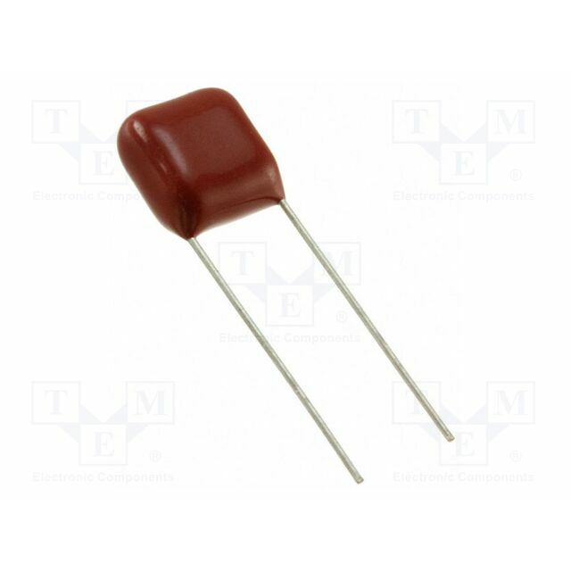 Knowles Corporation Capacitor: polyester; 0.1uF