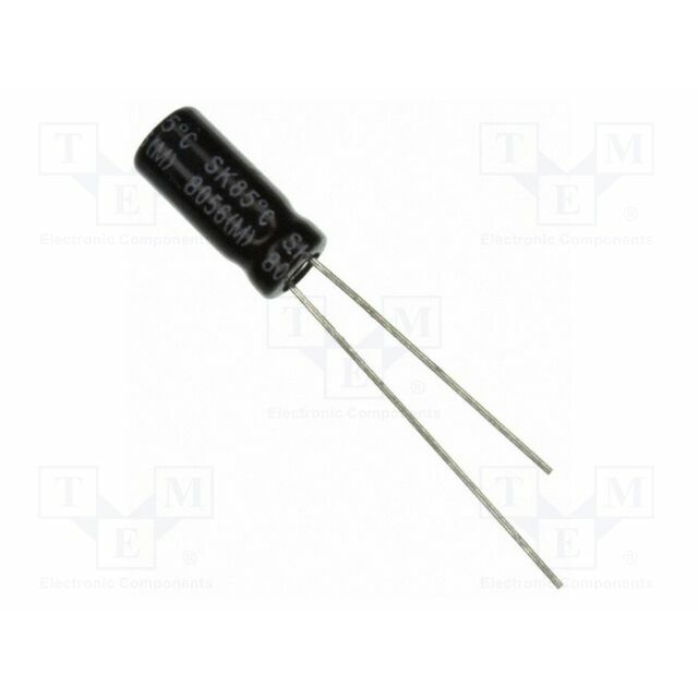 Knowles Corporation Capacitor: electrolytic; THT; 1uF