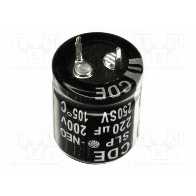 Knowles Corporation Capacitor: electrolytic; SNAP-IN; 180uF