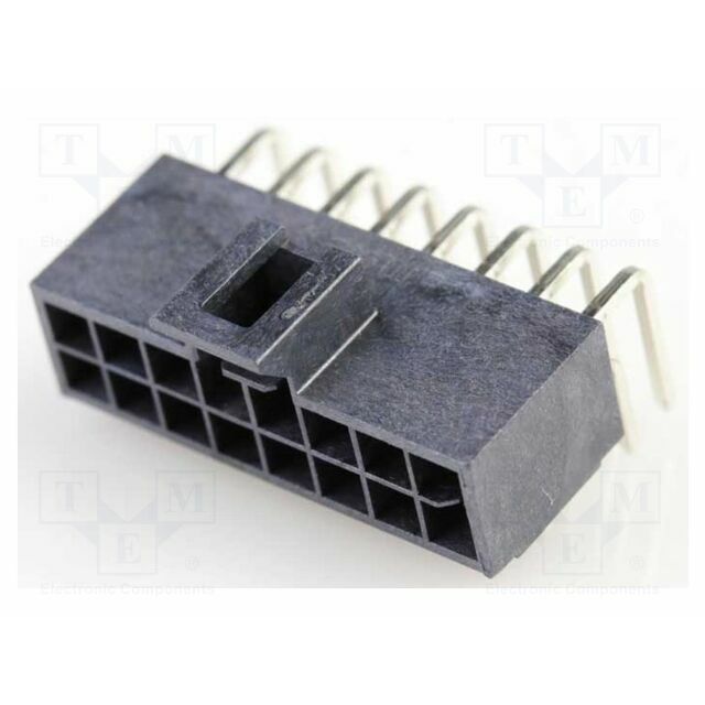 MOLEX Connector: wire-board; male; PIN: 16