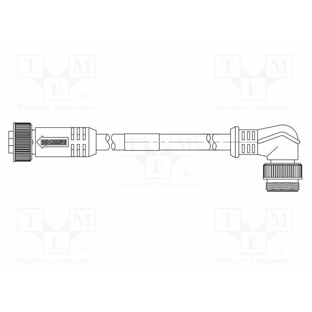 MOLEX Cable: for sensors; PIN: 4
