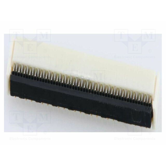 MOLEX Connector: FFC/FPC; gold-plated; SMT; 300mA