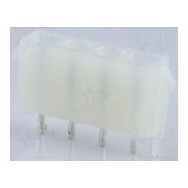 MOLEX Connector: wire-board; male; PIN: 4
