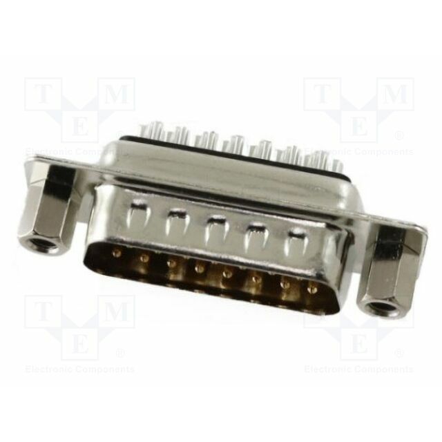 AMPHENOL Connector: D-Sub; PIN: 15; plug
