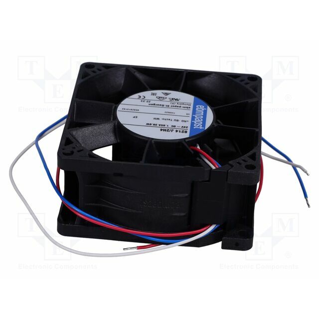 EBM-PAPST Fan: DC; axial; 24VDC; 222