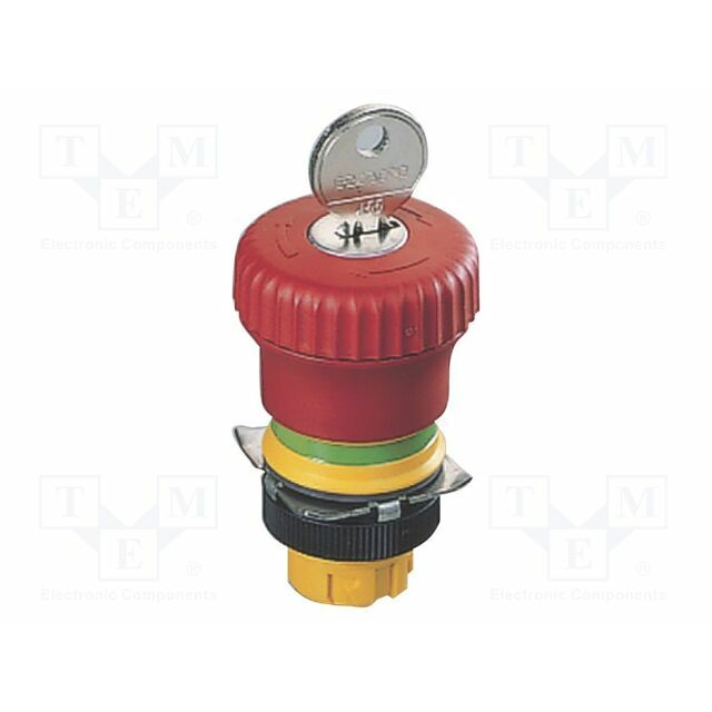 RAFI Switch: emergency stop; 22.3mm