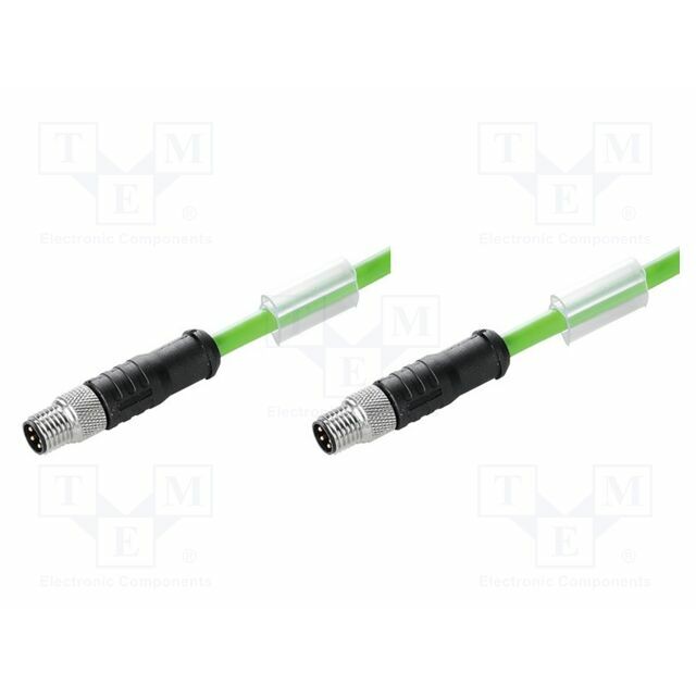 WEIDMÜLLER Cable: for sensors; M8; PIN: