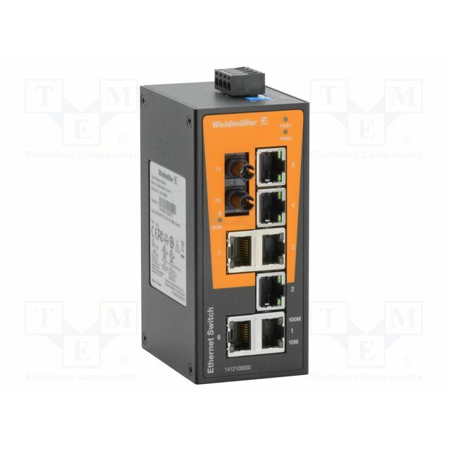 WEIDMÜLLER Automation module: switch Ethernet; unmanaged