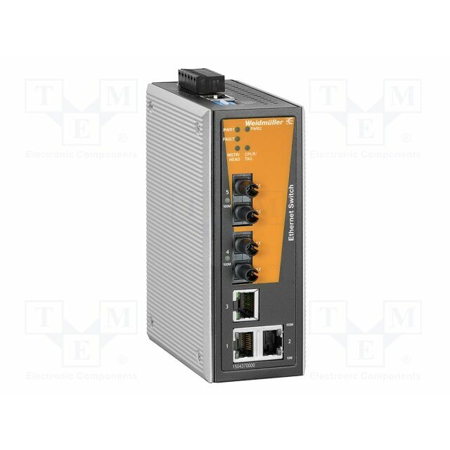 WEIDMÜLLER Automation module: switch Ethernet; managed
