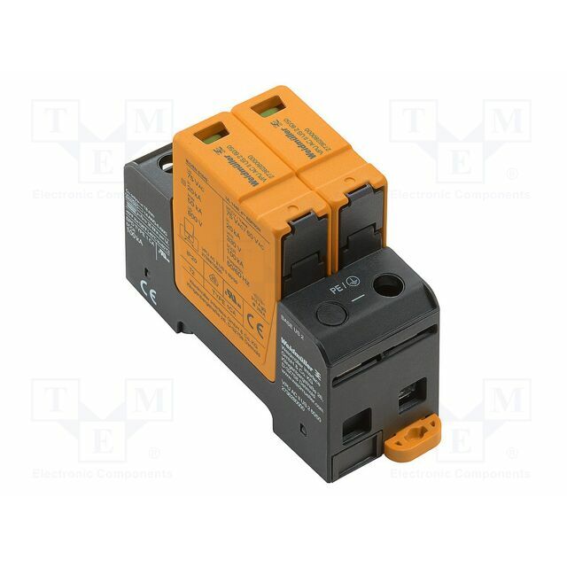 WEIDMÜLLER Surge arrester; Poles: 2; screw