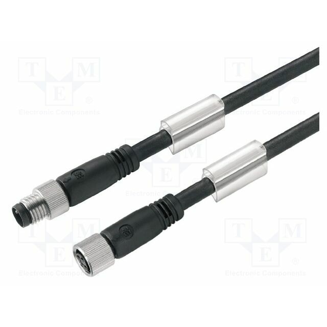 WEIDMÜLLER Cable: for sensors; M8; PIN: