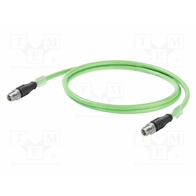 WEIDMÜLLER Cable: for sensors/automation; M12; PIN: