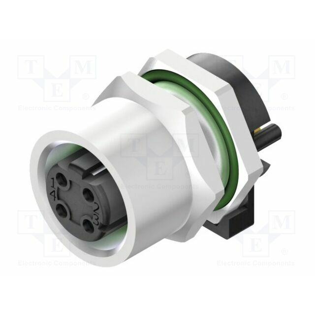 WEIDMÜLLER Connector: M12; socket; PIN: 4