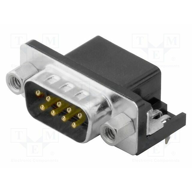 WEIDMÜLLER Connector: D-Sub; plug; angled; soldering