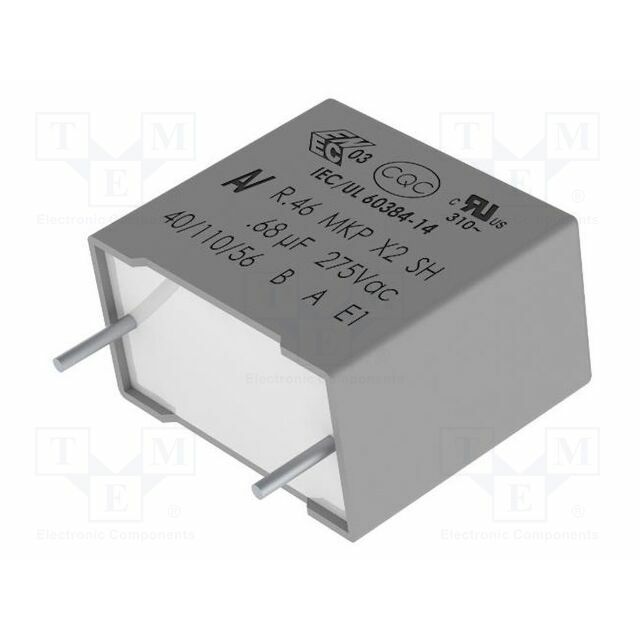 YAGEO Capacitor: polypropylene; X2; 0.33uF