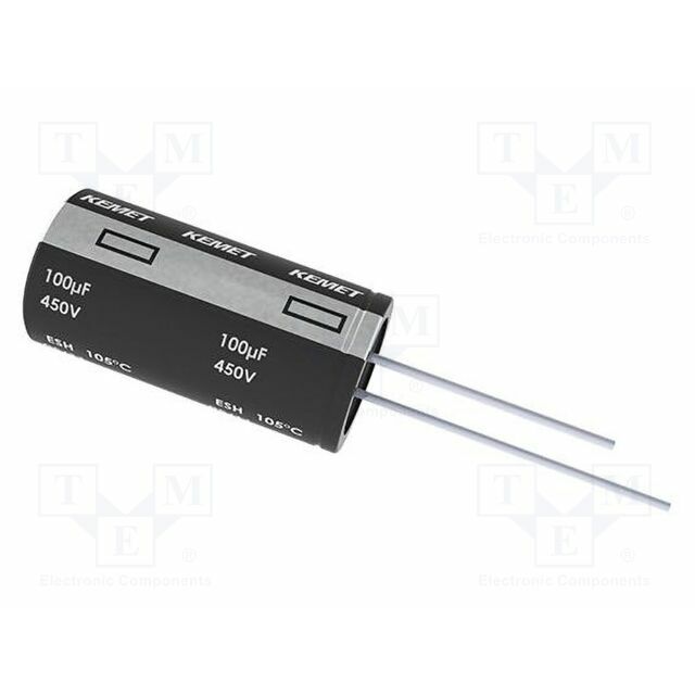 YAGEO Capacitor: electrolytic; THT; 22uF; 400VDC