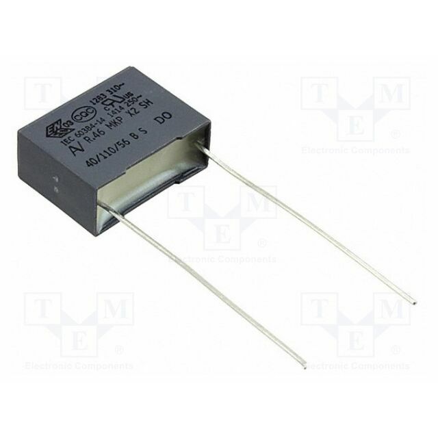 YAGEO Capacitor: polypropylene; X2; 0.33uF
