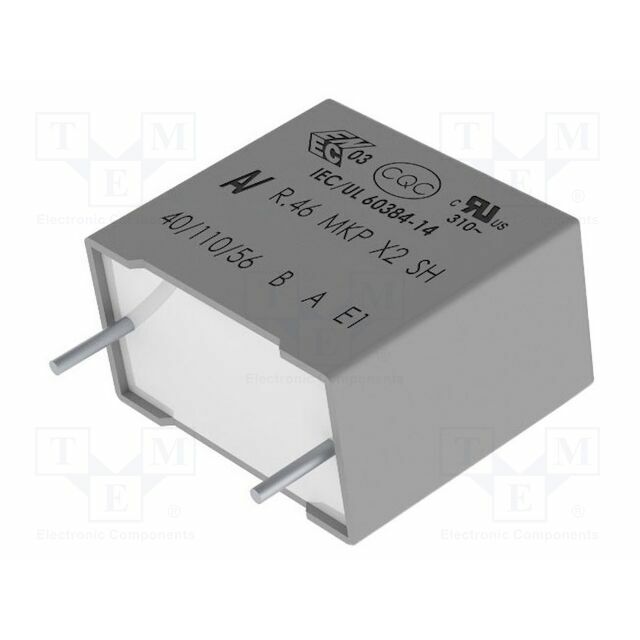 YAGEO Capacitor: polypropylene; X2; R46; 0