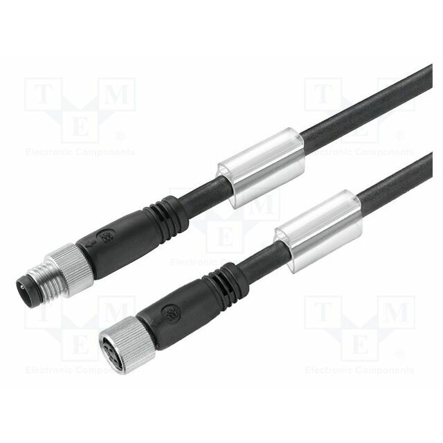 WEIDMÜLLER Cable: for sensors; M8; PIN: